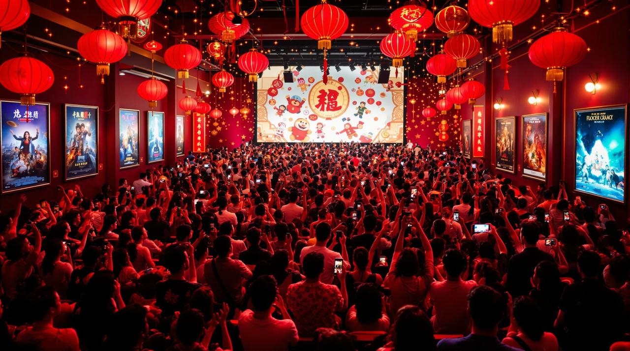 2025年春节档电影票房创历史新高，总票房突破80亿 - 影视资讯封面图